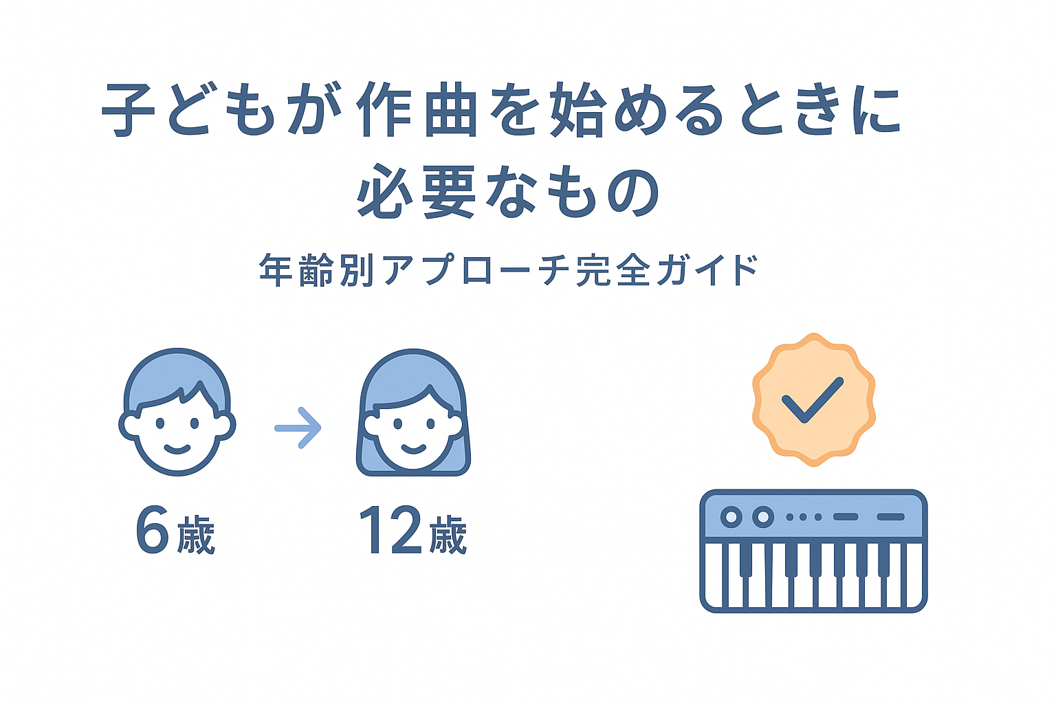 子どもが作曲(DTM)を始めるときに必要なものは?
